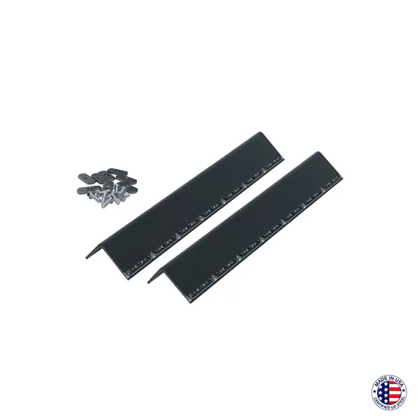 RRD-7 7RU RACK RAIL TAPPED 10-32, 1 PAIR